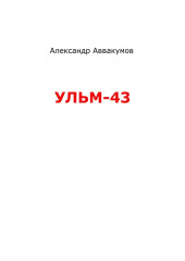 УЛЬМ – 43 — Александр Аввакумов