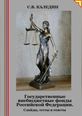 Государственные внебюджетные фонды Российской Федерации. Слайды, тесты и ответы — Сергей Каледин